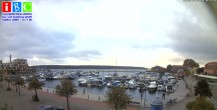 Archiv Foto Webcam Yachthafen Waren an der Müritz 07:00