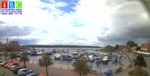 Archiv Foto Webcam Yachthafen Waren an der Müritz 11:00