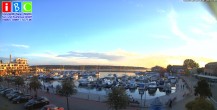 Archiv Foto Webcam Yachthafen Waren an der Müritz 19:00