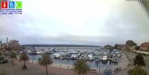 Archiv Foto Webcam Yachthafen Waren an der Müritz 05:00