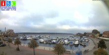 Archiv Foto Webcam Yachthafen Waren an der Müritz 06:00