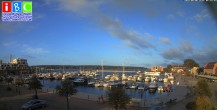 Archiv Foto Webcam Yachthafen Waren an der Müritz 01:00