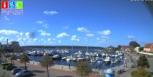 Archiv Foto Webcam Yachthafen Waren an der Müritz 04:00