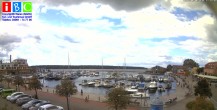 Archiv Foto Webcam Yachthafen Waren an der Müritz 06:00