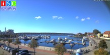 Archiv Foto Webcam Yachthafen Waren an der Müritz 07:00