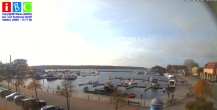 Archiv Foto Webcam Yachthafen Waren an der Müritz 09:00