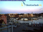 Archiv Foto Webcam Hafen in Waren an der Müritz 19:00