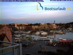 Archiv Foto Webcam Hafen in Waren an der Müritz 19:00