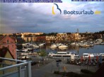 Archiv Foto Webcam Hafen in Waren an der Müritz 19:00