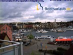Archiv Foto Webcam Hafen in Waren an der Müritz 09:00