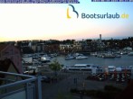 Archiv Foto Webcam Hafen in Waren an der Müritz 03:00