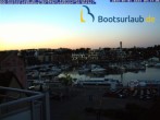 Archiv Foto Webcam Hafen in Waren an der Müritz 03:00
