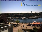 Archiv Foto Webcam Hafen in Waren an der Müritz 09:00