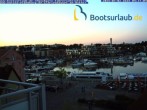 Archiv Foto Webcam Hafen in Waren an der Müritz 03:00
