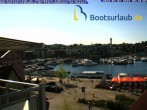 Archiv Foto Webcam Hafen in Waren an der Müritz 07:00