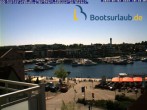 Archiv Foto Webcam Hafen in Waren an der Müritz 09:00