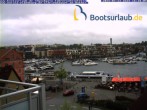 Archiv Foto Webcam Hafen in Waren an der Müritz 15:00