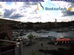 Archiv Foto Webcam Hafen in Waren an der Müritz 09:00