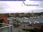 Archiv Foto Webcam Hafen in Waren an der Müritz 07:00