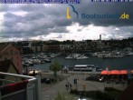 Archiv Foto Webcam Hafen in Waren an der Müritz 09:00