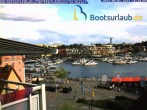 Archiv Foto Webcam Hafen in Waren an der Müritz 15:00