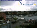 Archiv Foto Webcam Hafen in Waren an der Müritz 07:00