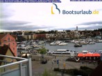 Archiv Foto Webcam Hafen in Waren an der Müritz 09:00