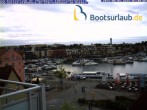 Archiv Foto Webcam Hafen in Waren an der Müritz 06:00