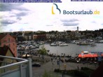Archiv Foto Webcam Hafen in Waren an der Müritz 06:00