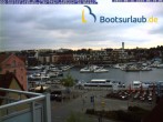 Archiv Foto Webcam Hafen in Waren an der Müritz 05:00