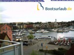 Archiv Foto Webcam Hafen in Waren an der Müritz 07:00