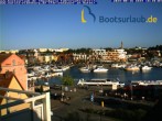 Archiv Foto Webcam Hafen in Waren an der Müritz 17:00