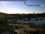 Archiv Foto Webcam Hafen in Waren an der Müritz 07:00