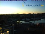 Archiv Foto Webcam Hafen in Waren an der Müritz 04:00