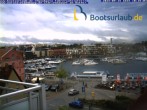 Archiv Foto Webcam Hafen in Waren an der Müritz 09:00