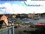 Archiv Foto Webcam Hafen in Waren an der Müritz 13:00
