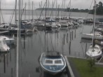Archiv Foto Hafen Webcam: Marina in Röbel an der Müritz 19:00