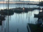 Archiv Foto Hafen Webcam: Marina in Röbel an der Müritz 22:00