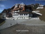 Archiv Foto Webcam Obertauern: Blick aufs Hotel Schneider 07:00