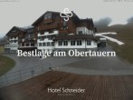 Archiv Foto Webcam Obertauern: Blick aufs Hotel Schneider 17:00