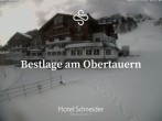 Archiv Foto Webcam Obertauern: Blick aufs Hotel Schneider 09:00