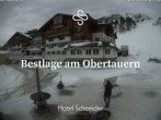 Archiv Foto Webcam Obertauern: Blick aufs Hotel Schneider 07:00