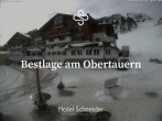 Archiv Foto Webcam Obertauern: Blick aufs Hotel Schneider 09:00