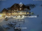 Archiv Foto Webcam Obertauern: Blick aufs Hotel Schneider 06:00