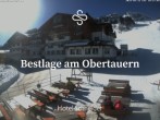 Archiv Foto Webcam Obertauern: Blick aufs Hotel Schneider 09:00