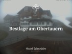 Archiv Foto Webcam Obertauern: Blick aufs Hotel Schneider 06:00