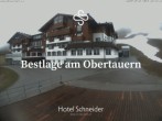 Archiv Foto Webcam Obertauern: Blick aufs Hotel Schneider 07:00