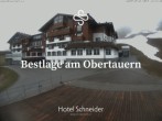 Archiv Foto Webcam Obertauern: Blick aufs Hotel Schneider 09:00