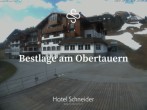 Archiv Foto Webcam Obertauern: Blick aufs Hotel Schneider 07:00
