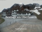 Archiv Foto Webcam Obertauern: Blick aufs Hotel Schneider 09:00